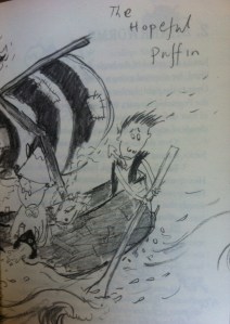 Image credit to Cressida Cowell: The Hopeful Puffin (How to Speak Dragonese)